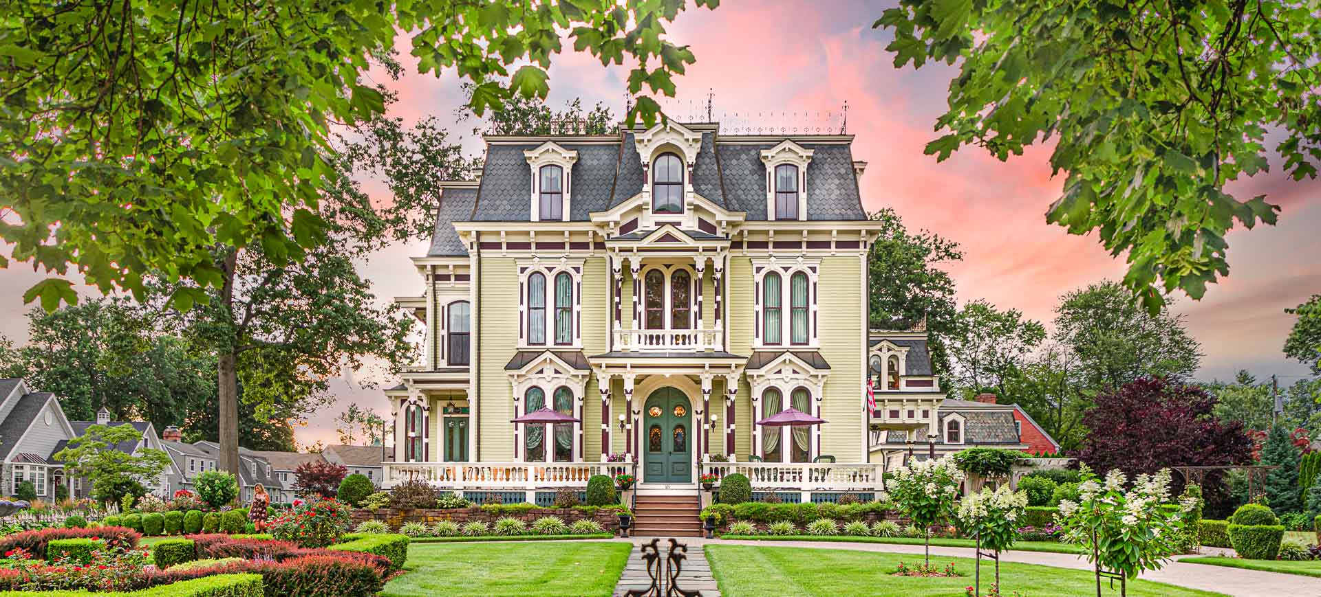 Historic home of Silas W Robbins