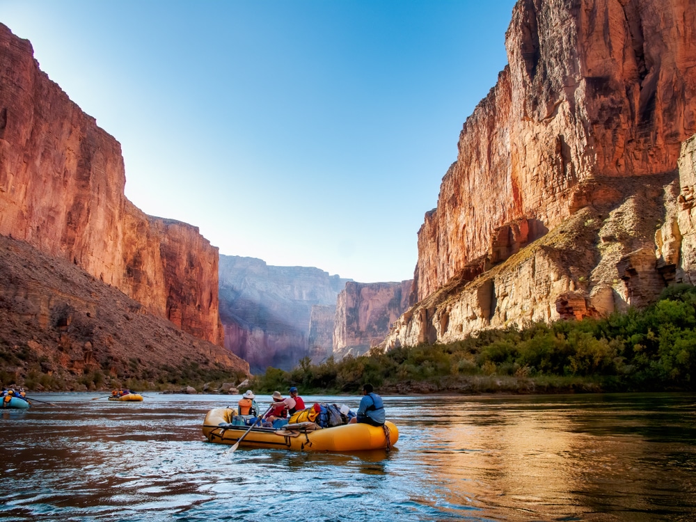 Rafting in the Grand Canyon - learn more about the best time to visit the Grand Canyon!
