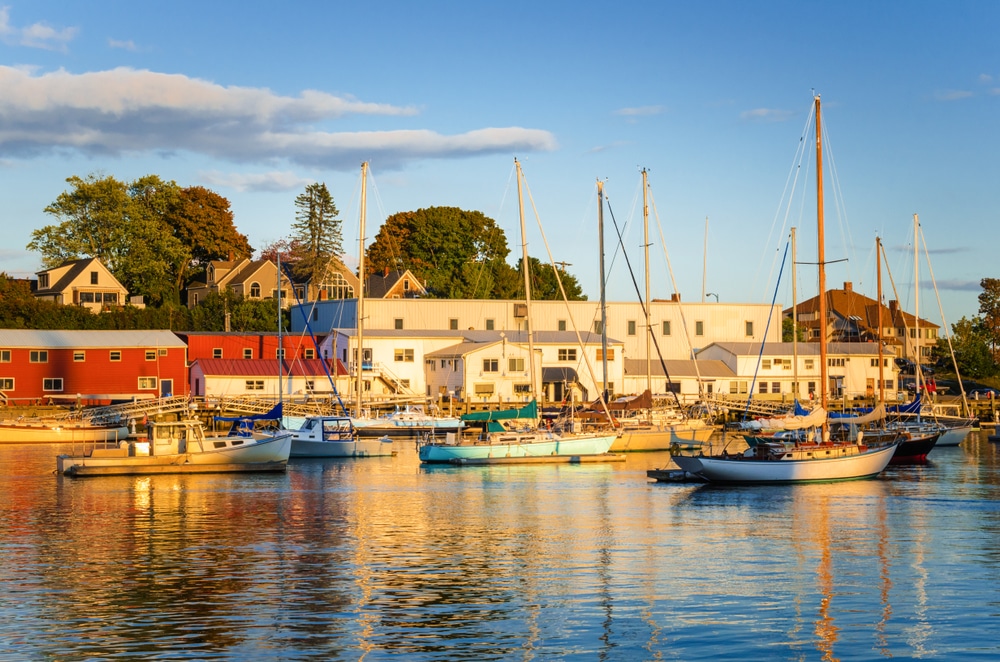 Visiting the harbor is one of the best things to do in Camden Maine