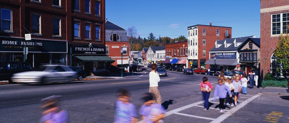 Shopping and enjoying the streets of downtown - one of the best things to do in Camden, Maine